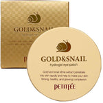 Petitfee Gold&Snail hidrogēla acu spilventiņi - 60 gab.