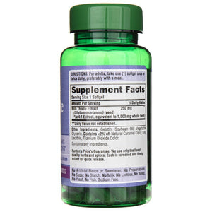 Puritan's Pride Pieno raktažolių ekstraktas 1000 mg - 90 minkštųjų gelių - Magnis.lt