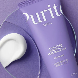 Purito Seoul Luminous Ceramide atjaunojošs nakts krēms-maska - 100 ml