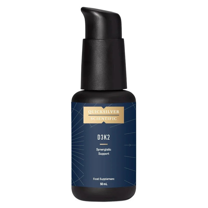 Quicksilver nanoemulsijas D3 un K2 vitamīni - 50 ml