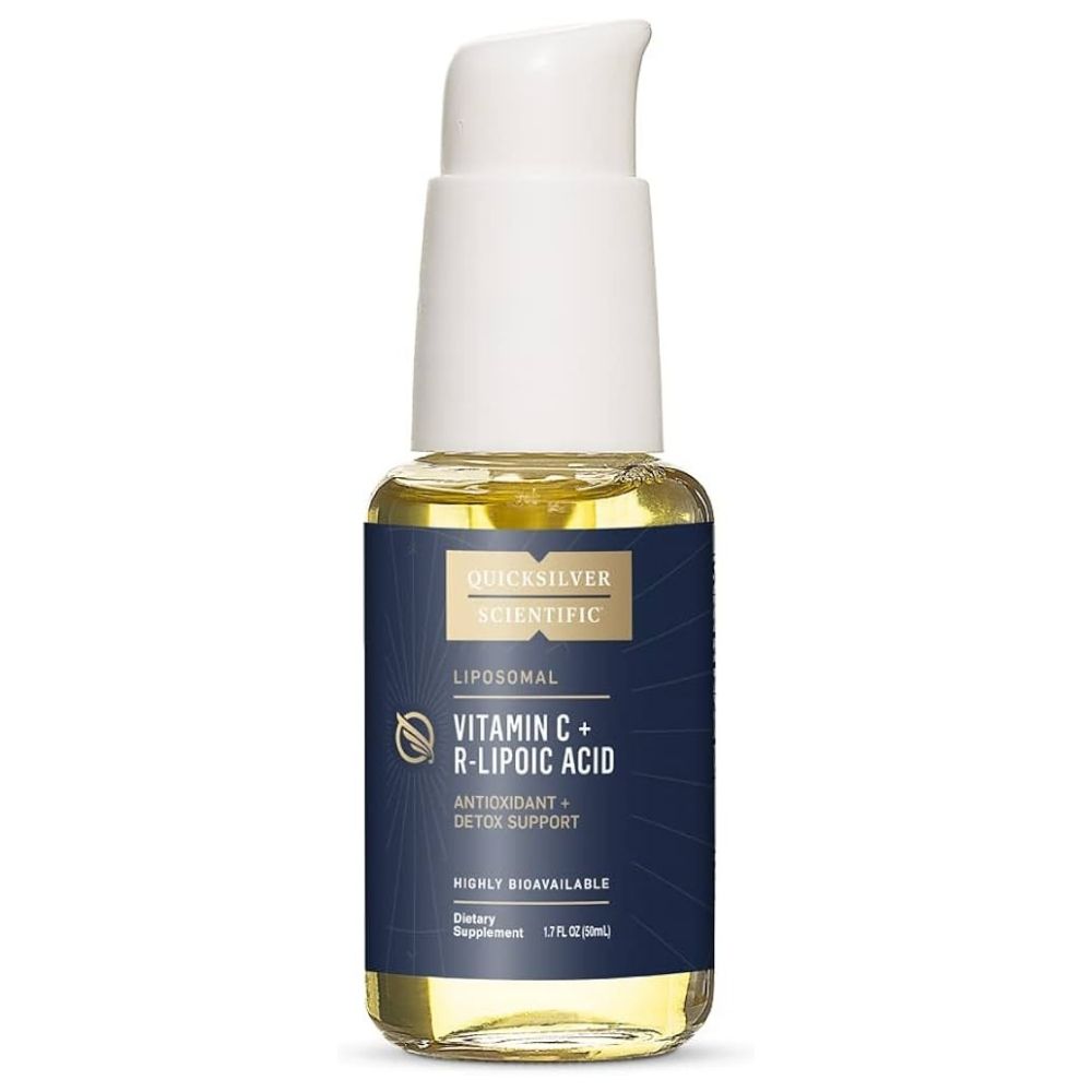 Quicksilver liposominis vitaminas C su R-lipoine rūgštimi EU - 50 ml - Magnis.lt