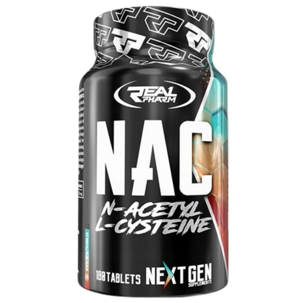 Real Pharm NAC (N-acetil-L-cisteīns) 125 mg - 180 tabletes