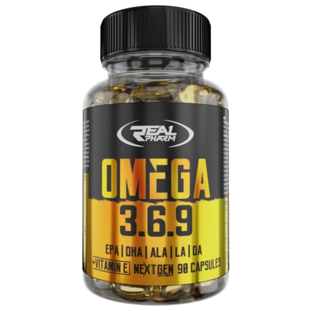 Real Pharm Omega 3-6-9 – 90 kapsulu