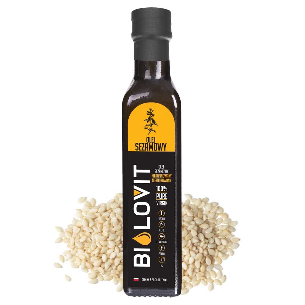 Bilovit aukstās presēšanas sezama eļļa - 250 ml