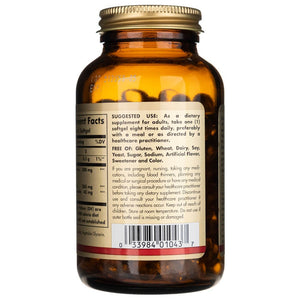 Solgar naktinės žvakės aliejus 500 mg - 180 mīksto kapsulu