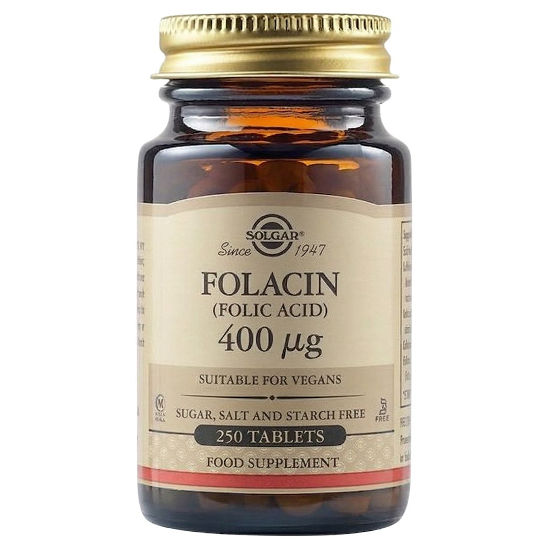 Solgar Folate 666 mkg DFE (Metafolin® 400 mkg) – 250 tabletes