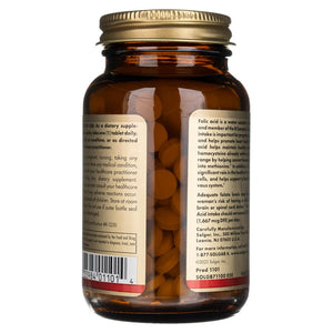 Solgar folāts 1333 mcg DFE (800 mcg folijskābes) – 250 tabletes