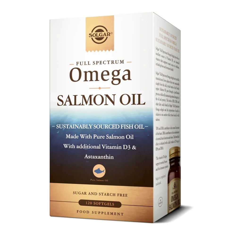 Solgar Wild Alaskan Full Spectrum™ Omega - 120 minkštųjų gelių - Magnis.lt