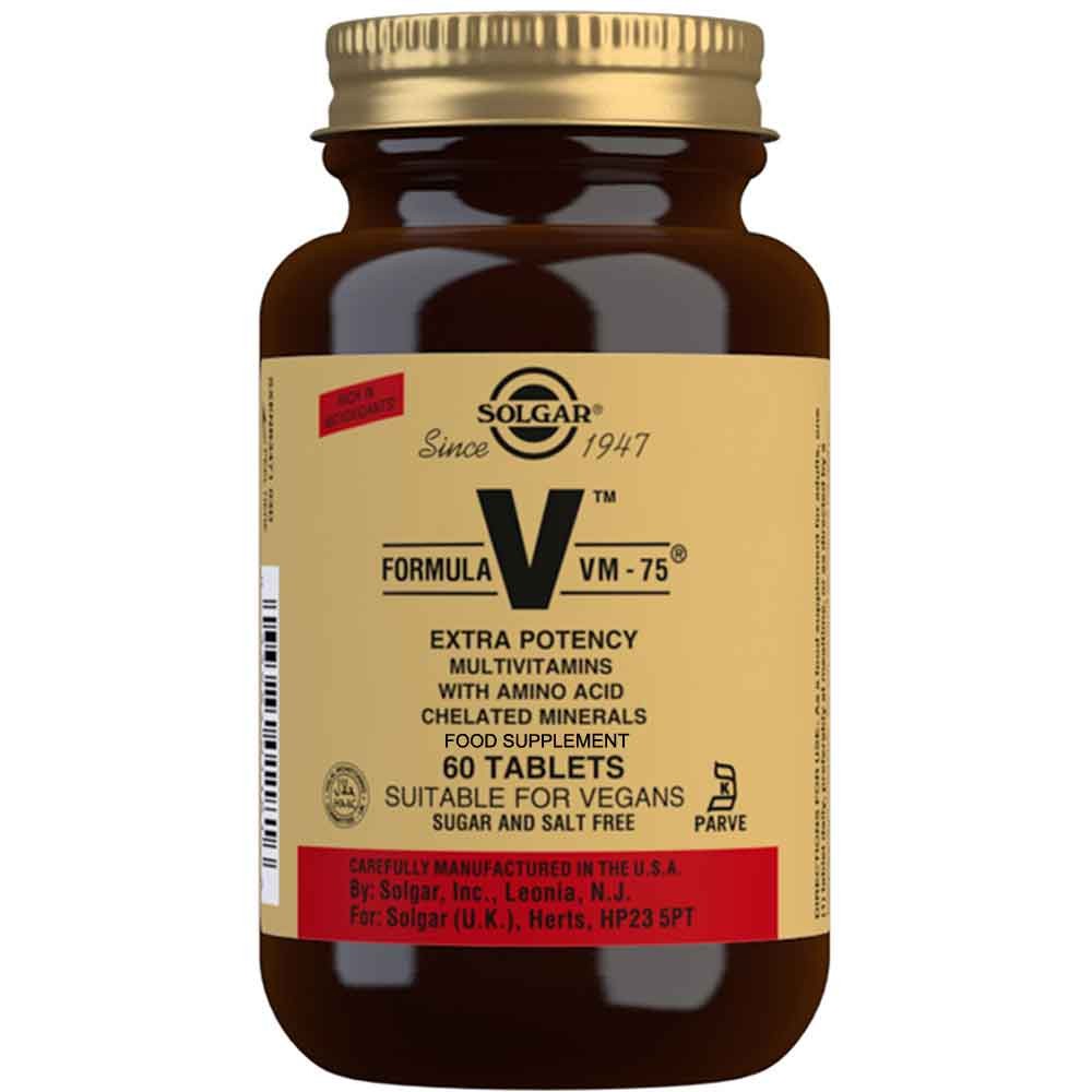Solgar formulė VM-75 - 60 tablečių - Magnis.lt