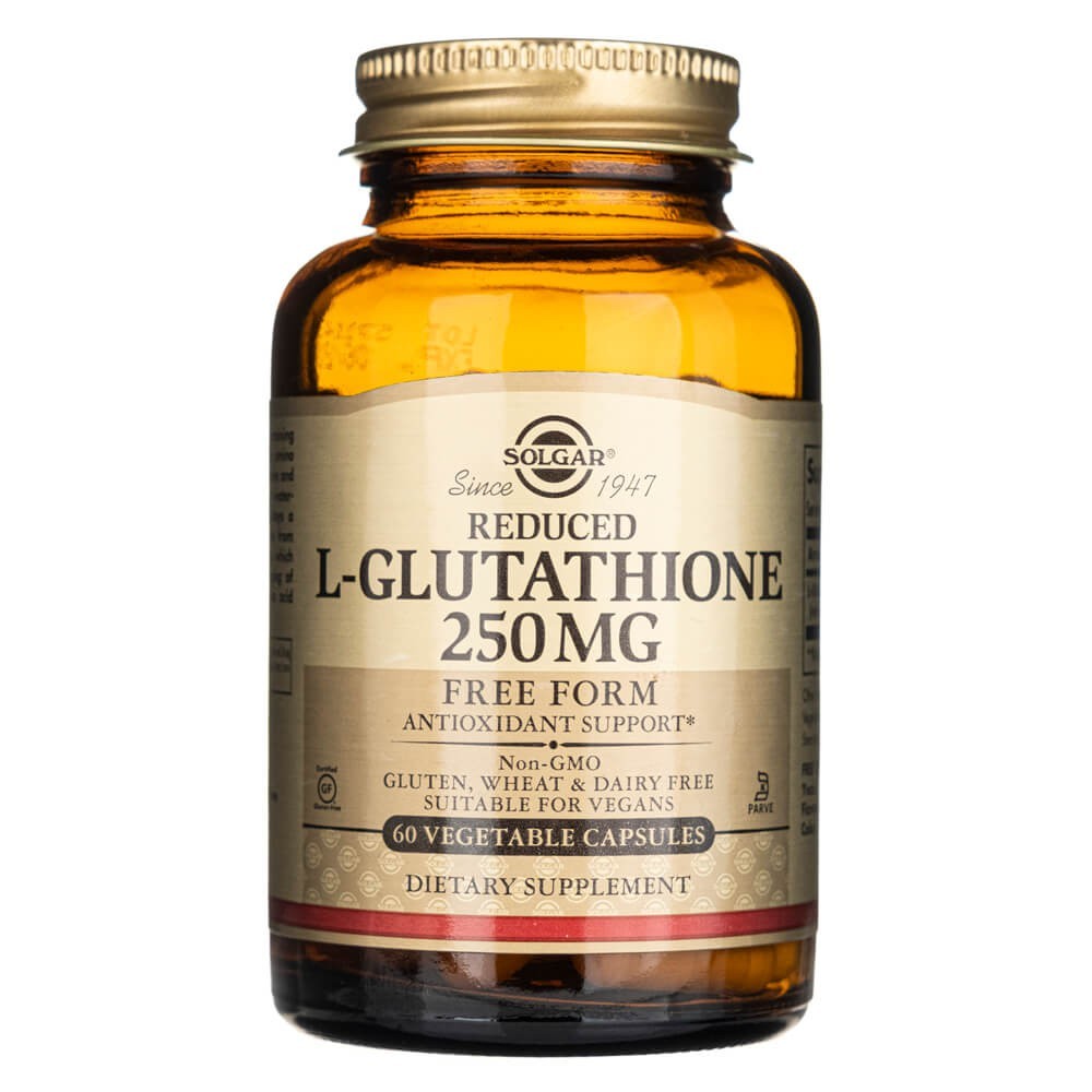 Solgar Reduced L-glutathione 250 mg - 60 kapsulas
