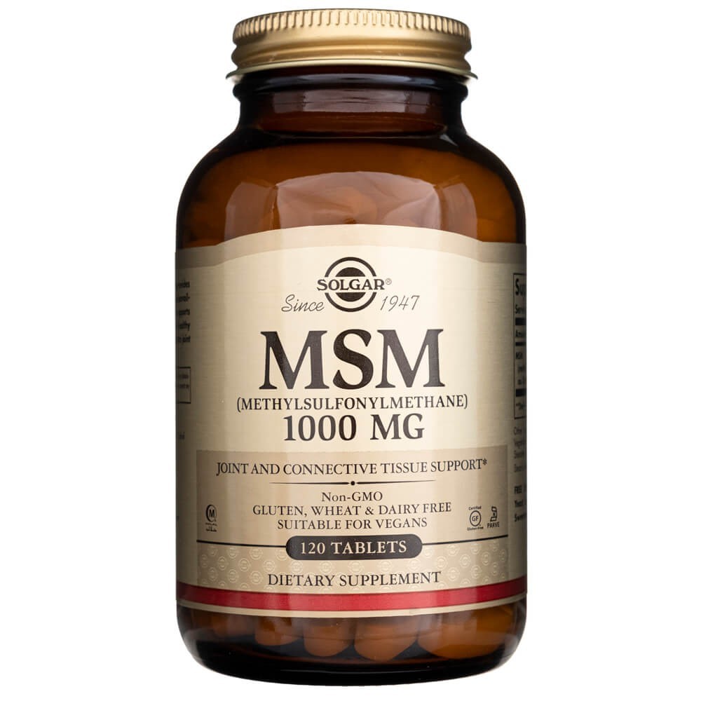 Solgar MSM 1000 mg - 120 tablečių - Magnis.lt