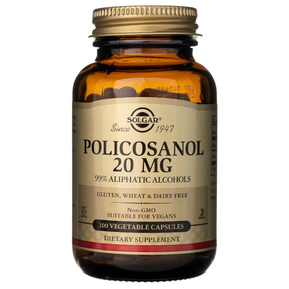 Solgar Polisozanols 20 mg - 100 kapsulas