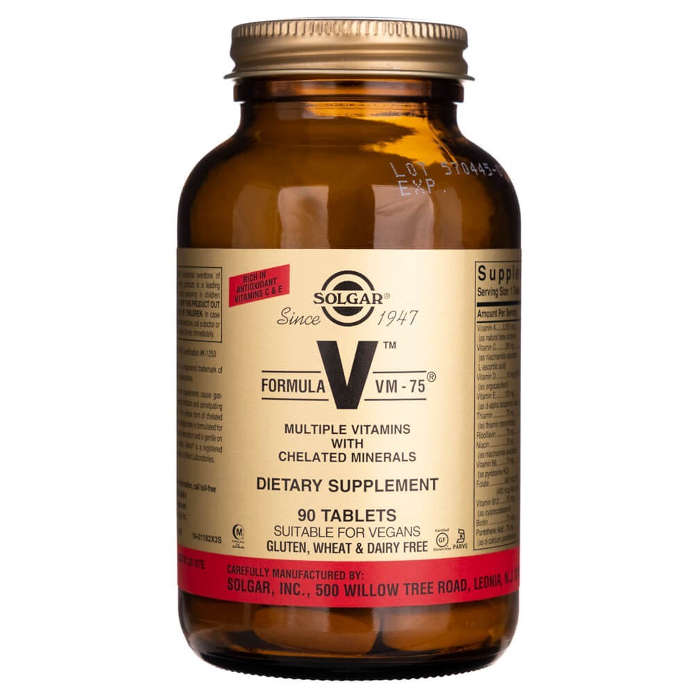 Solgar formula VM-75 – 90 tabletes