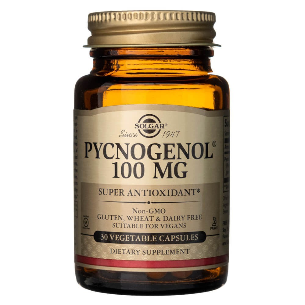 Solgar Pigenols 100 mg - 30 kapsulas