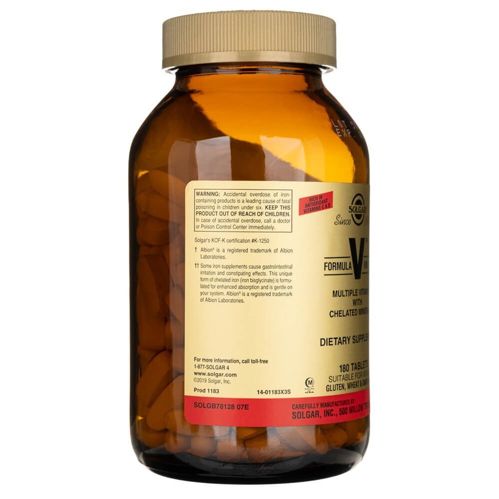 Solgar formula VM-75 - 180 tabletes