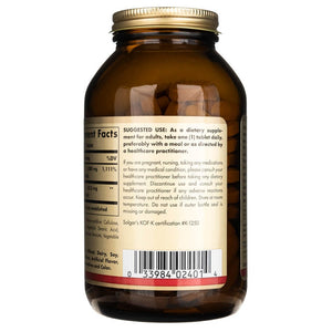 Solgar C vitamīns 1000 mg ar mežrozītēm – 250 tabletes