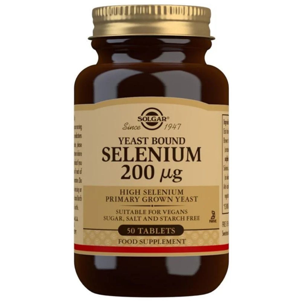 Solgar Selenas 200 µg - 50 tablečių - Magnis.lt
