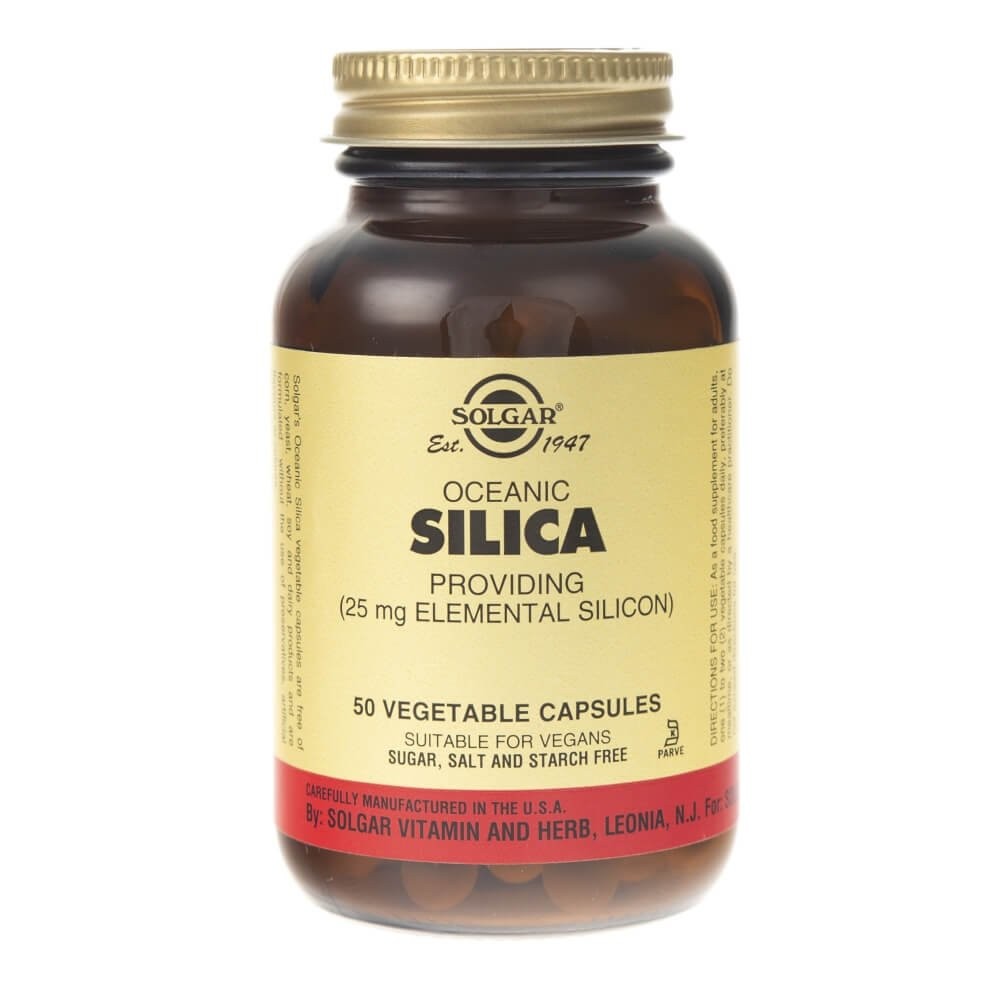 Solgar Ocean Silicon 25 mg - 50 kapsulių - Magnis.lt