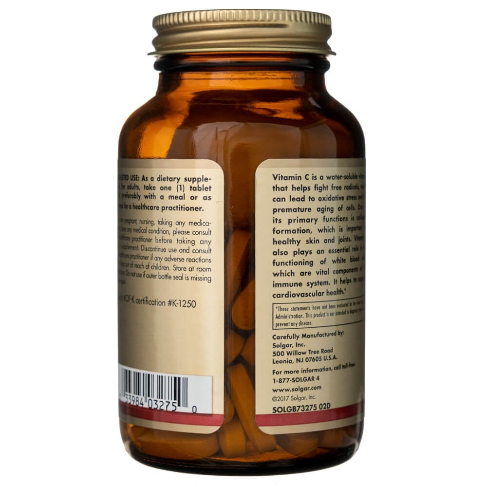 Solgar C vitamīns 1000 mg - 90 tabletes