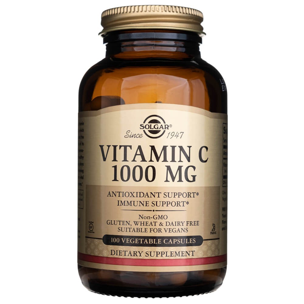Solgar vitaminas C 1000 mg - 100 kapsulių - Magnis.lt