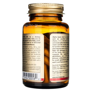 Solgar Alfa liposkābe 200 mg – 50 kapsulas