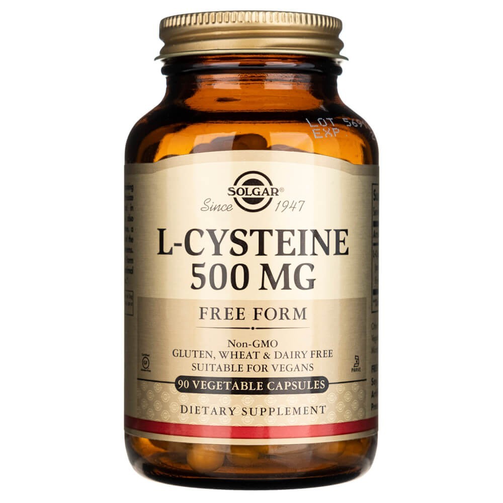 Solgar L-cisteīns 500 mg - 90 kapsulas