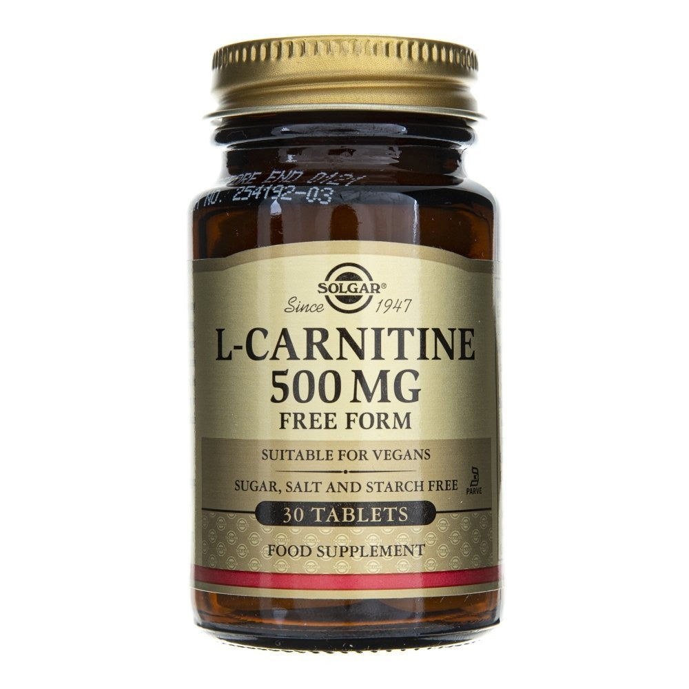 Solgar L-karnitinas 500 mg - 30 tablečių - Magnis.lt