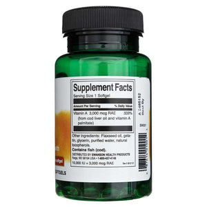 Swanson vitaminas A 3000 mcg (10000 TV) - 250 minkštųjų gelių - Magnis.lt