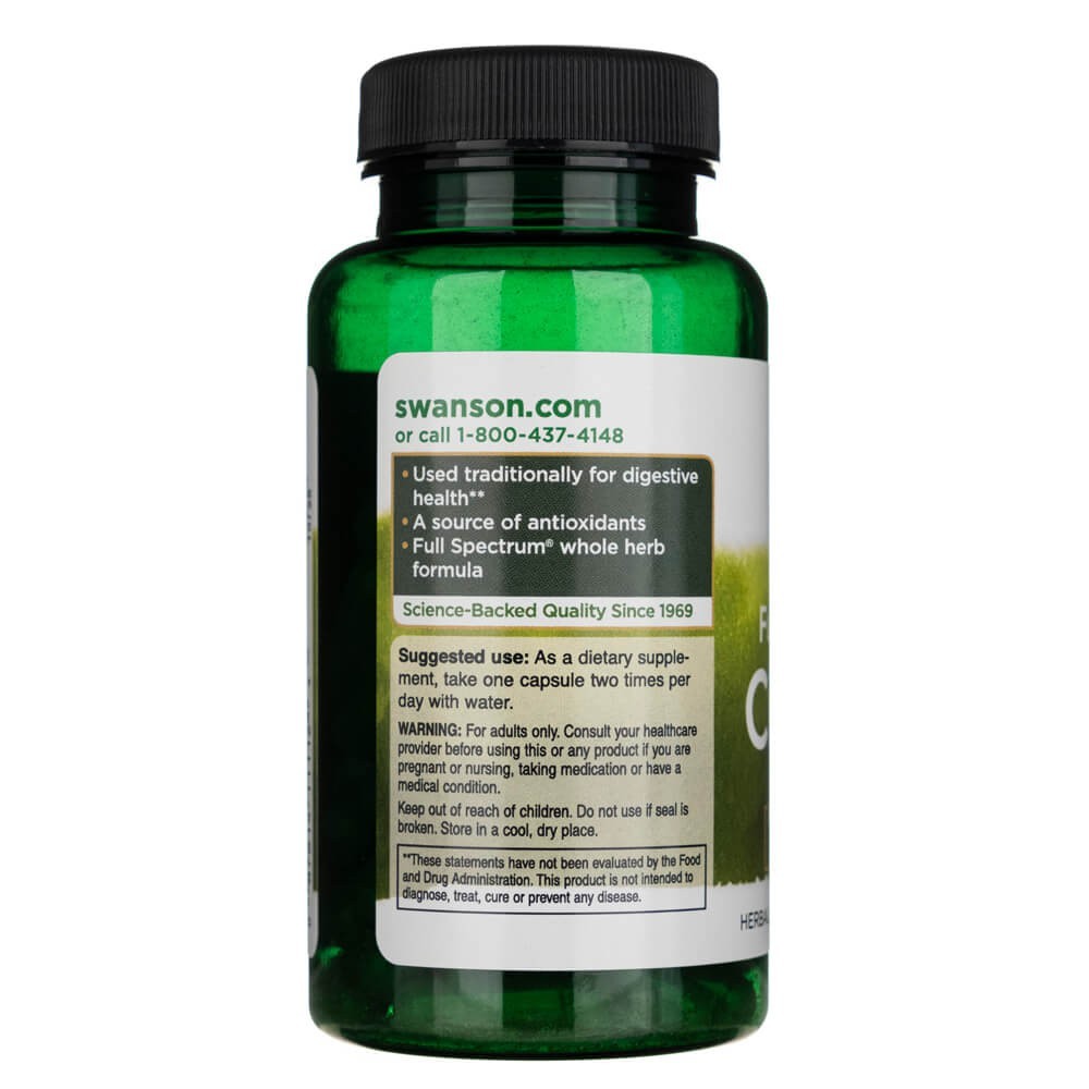 Swanson Full Spectrum Koriandrs 425 mg – 60 kapsulas