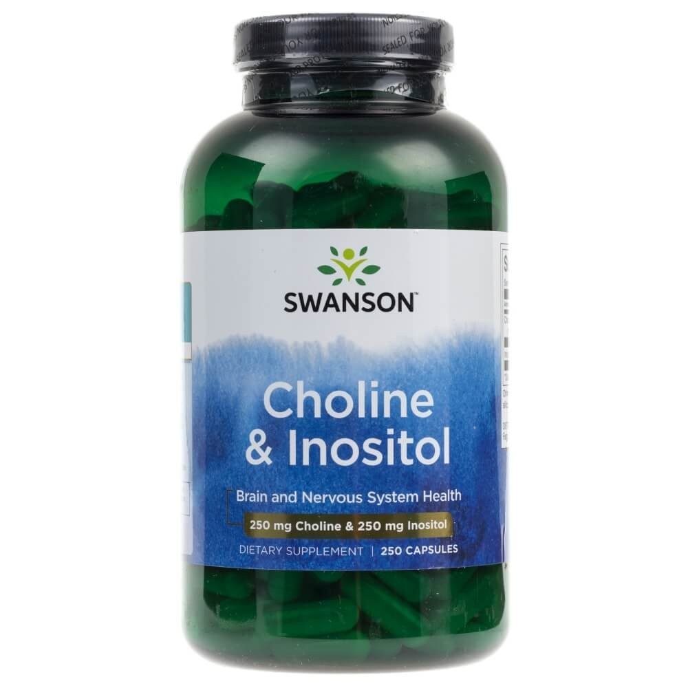 Swanson cholinas ir inozitolis - 250 kapsulių - Magnis.lt