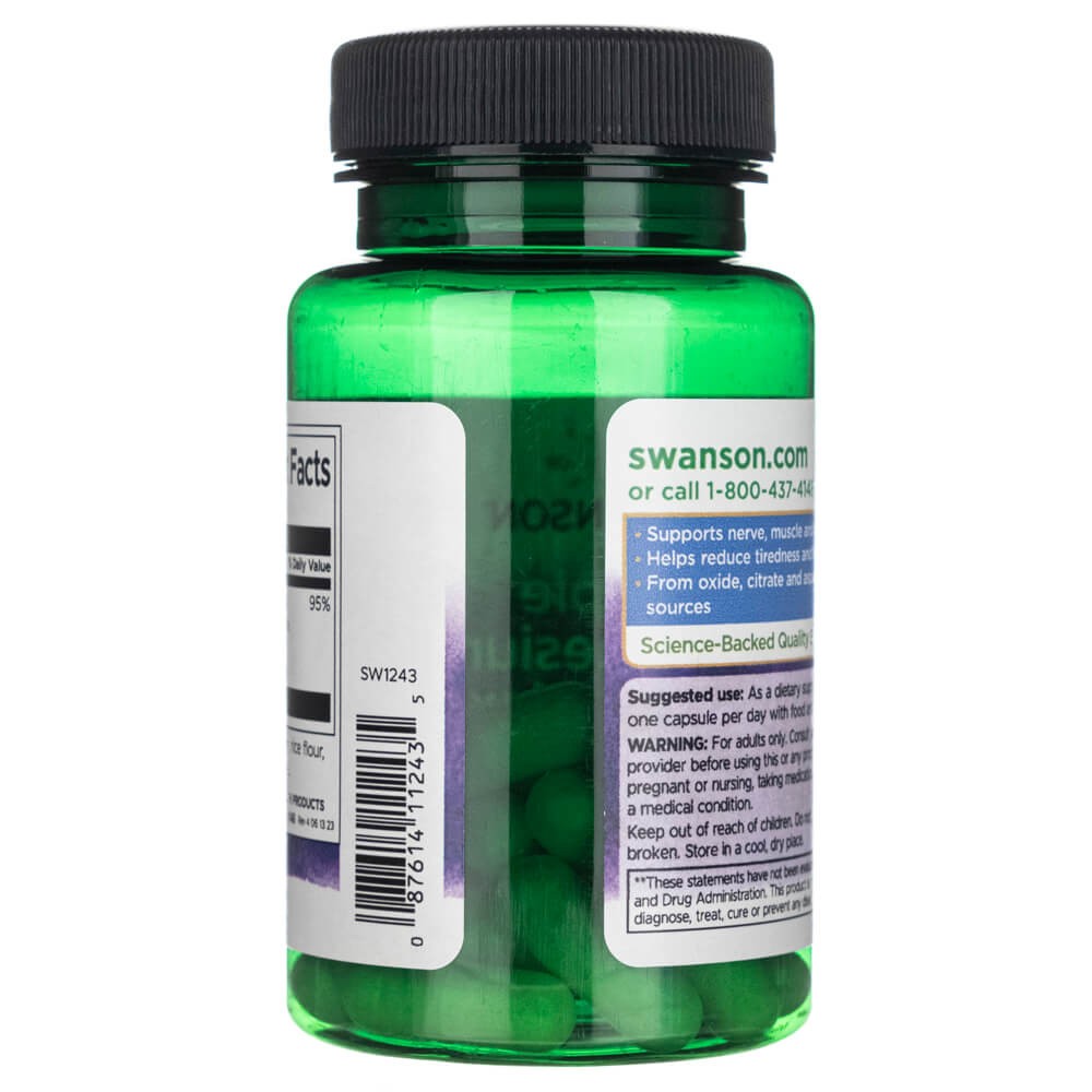 Swanson trīskāršais magnija komplekss (magnijs) 400 mg - 30 kapsulas