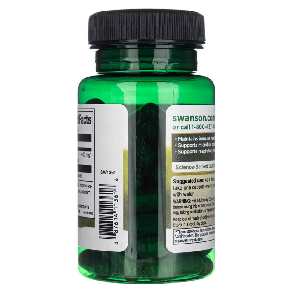 Swanson melnās ķimenes (melnā ķimene) 400 mg - 60 kapsulas