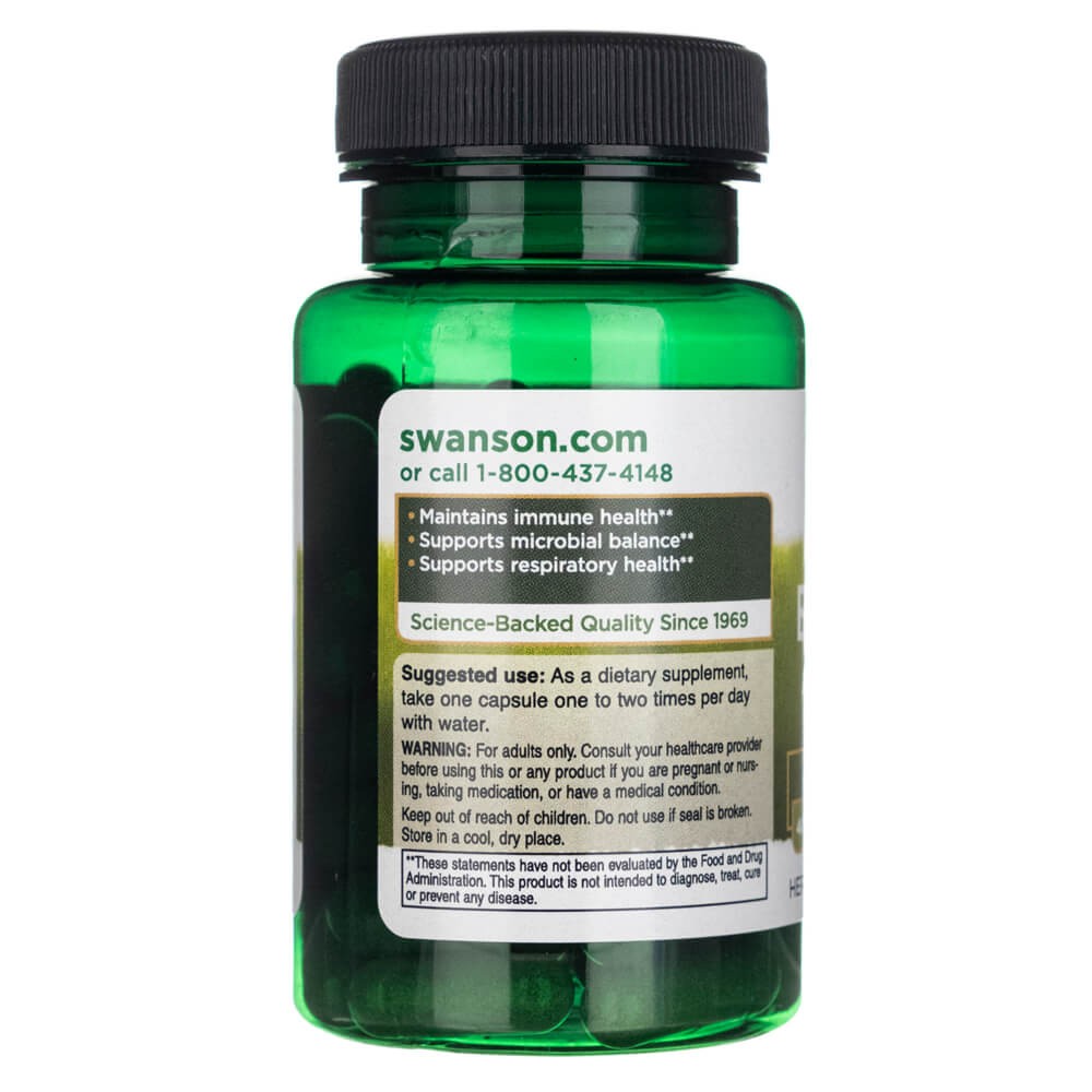 Swanson melnās ķimenes (melnā ķimene) 400 mg - 60 kapsulas