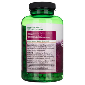 Swanson glikozamīna sulfāts 2KCl 500 mg - 250 kapsulas