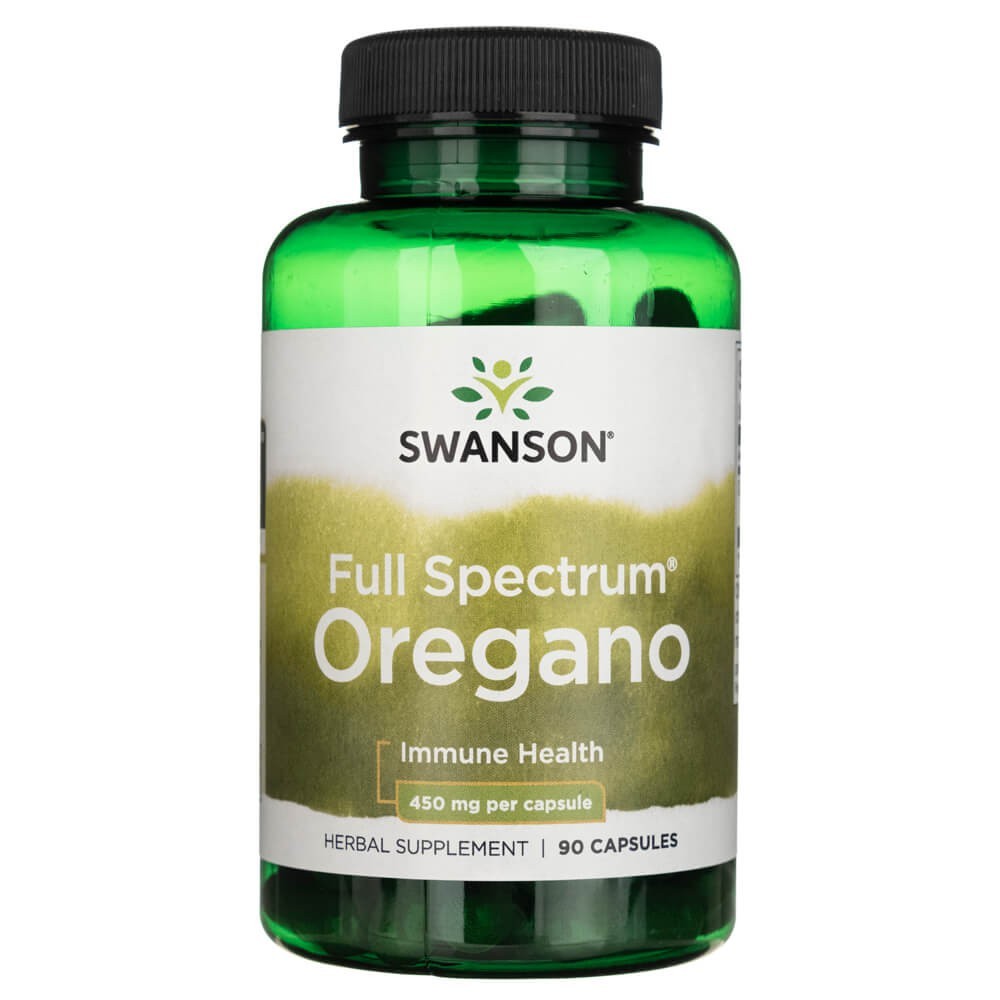 Swanson pilna spektra oregano 450 mg - 90 kapsulas