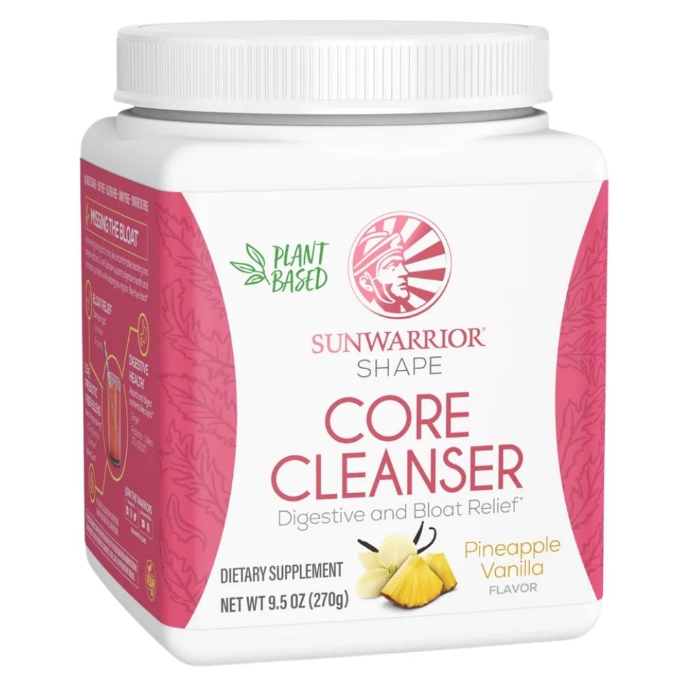 Sunwarrior Shape Core Cleanser, ananāsu un vaniļas - 270 g