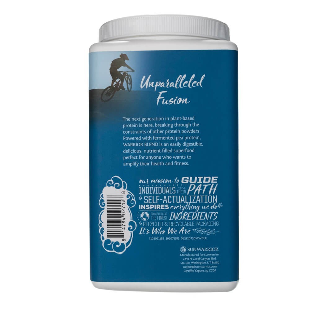 Sunwarrior bioloģisks Warrior proteīnu maisījums ar mokas garšu - 750 g