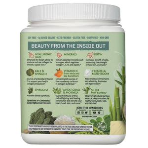 Sunwarrior Beauty Greens kolagēna pastiprinātājs Pina Colada - 450 g