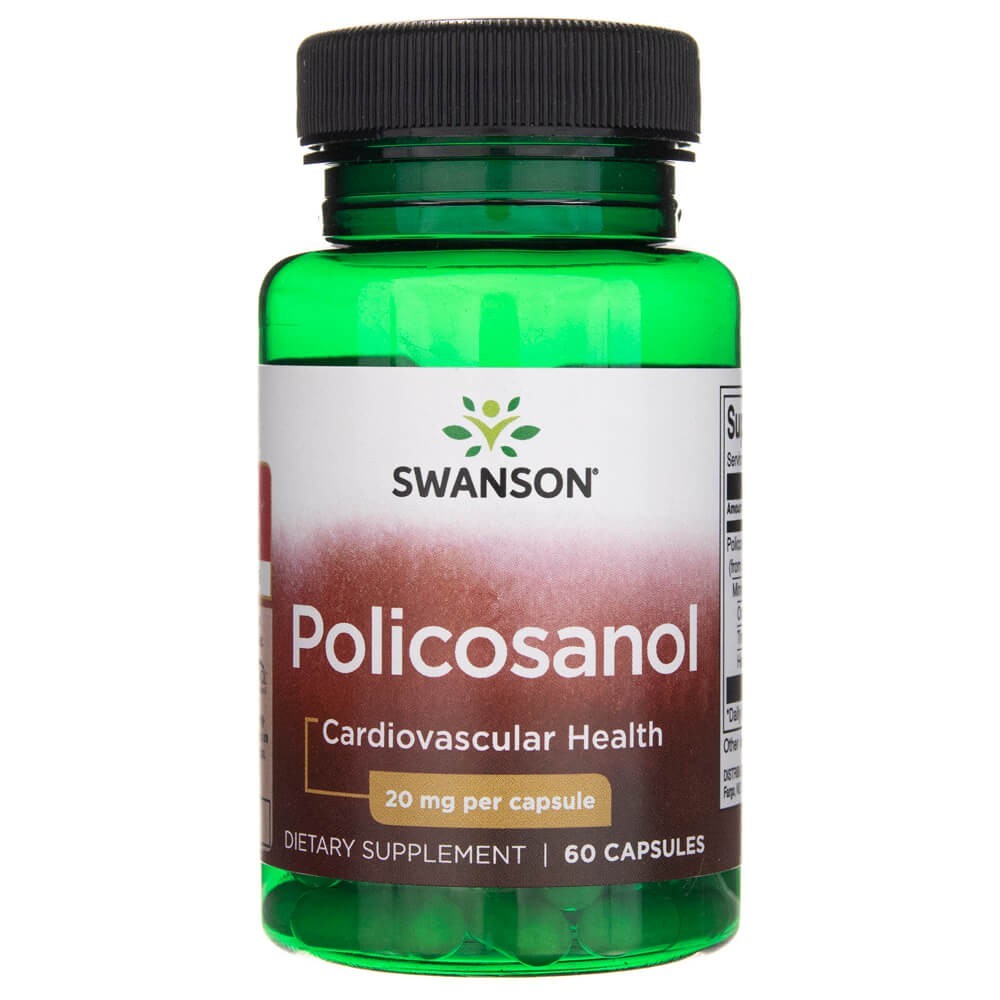 Swanson Policosanol 20 mg - 60 kapsulių - Magnis.lt