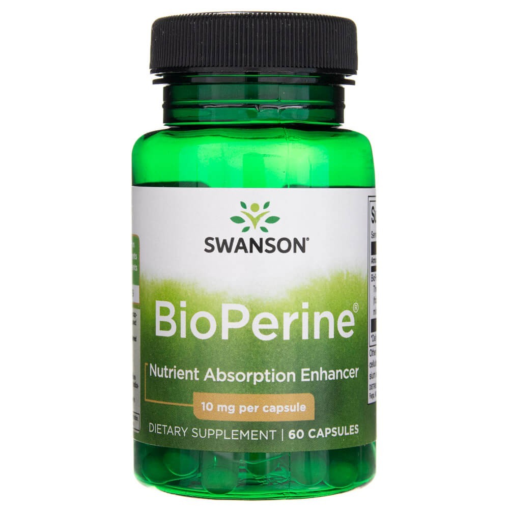 Swanson BioPerine 10 mg - 60 kapsulių - Magnis.lt