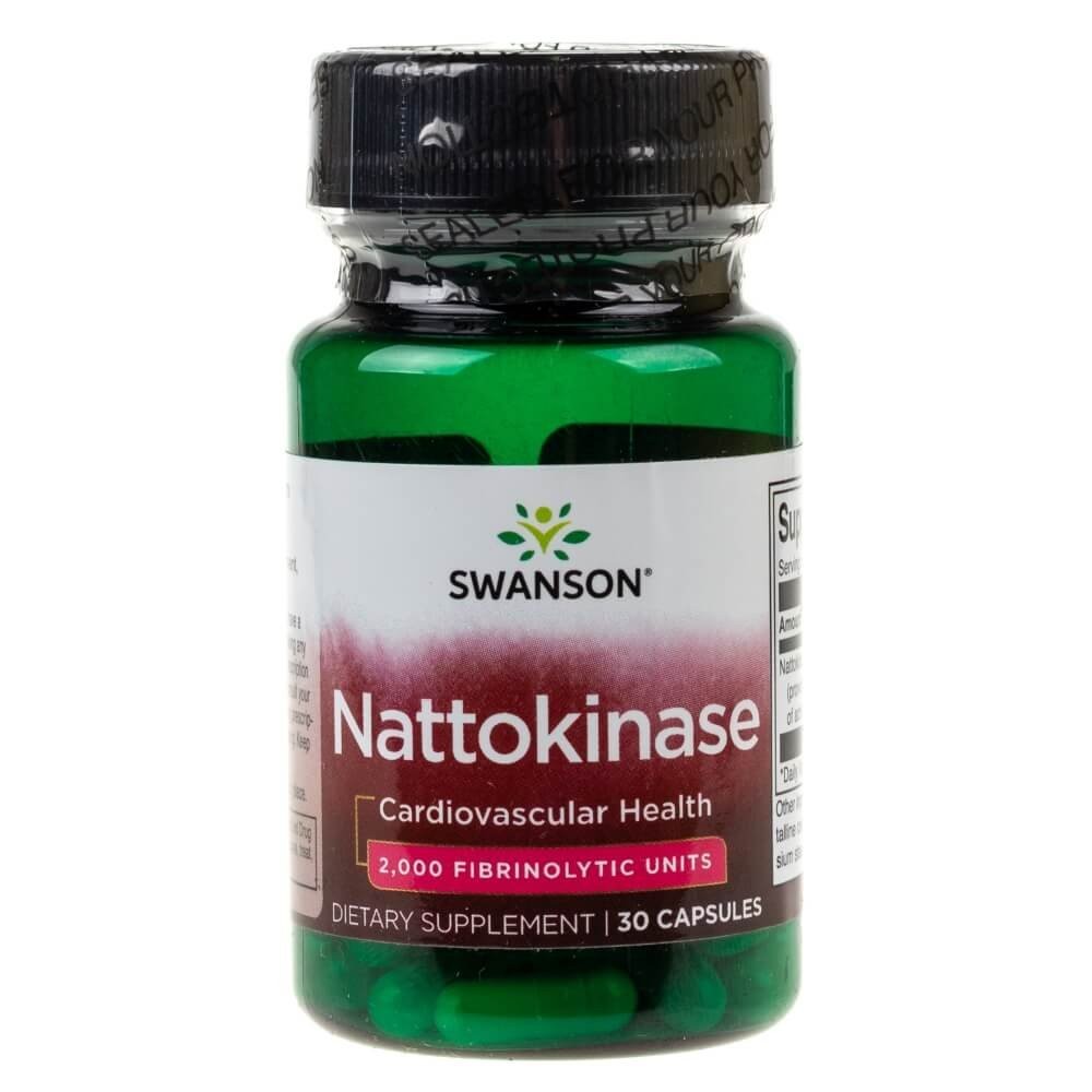 Swanson Nattokinase (Nattokinazė) 100 mg - 30 kapsulių - Magnis.lt