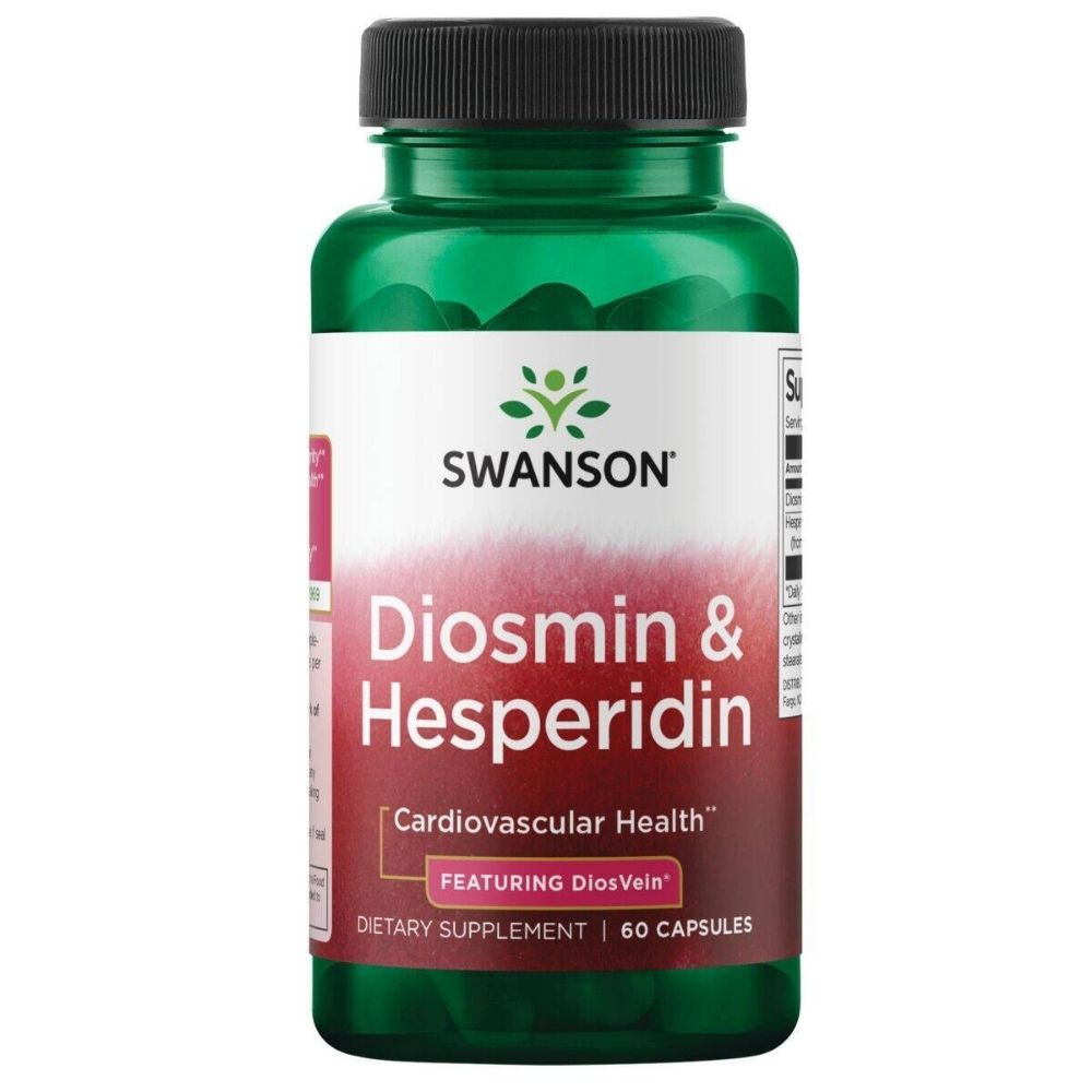 Swanson Diosmīns un Hesperidīns (DiosVein) - 60 kapsulas