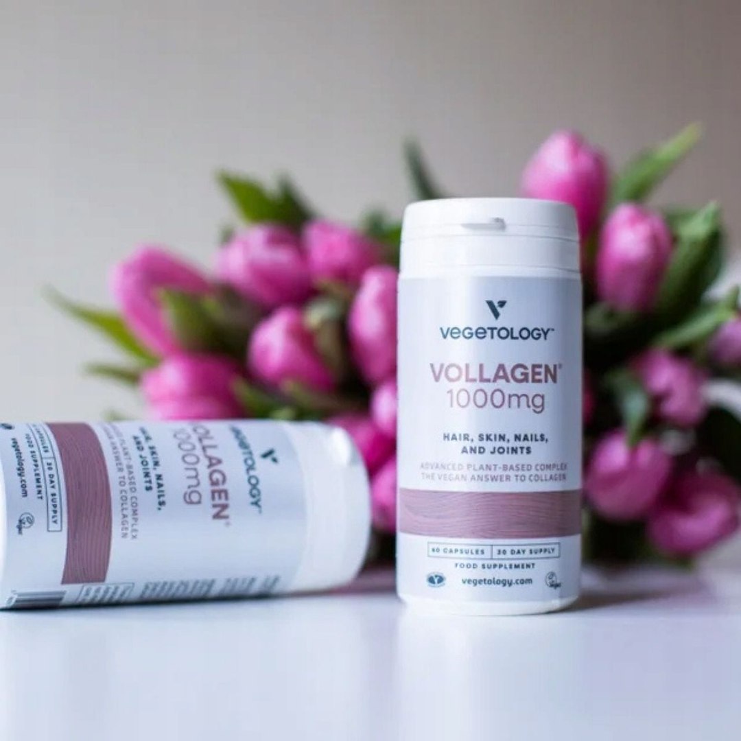 Vegetology Vollagen (veganiškas kolagenas) 1000 mg - 60 kapsulių - Magnis.lt