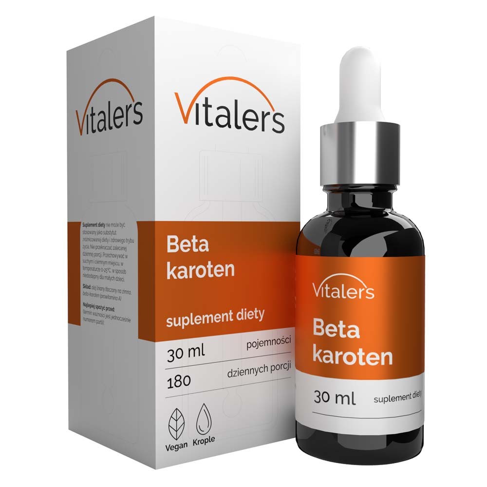 Vitaler Beta karotīns 3,8 mg, pilieni – 30 ml