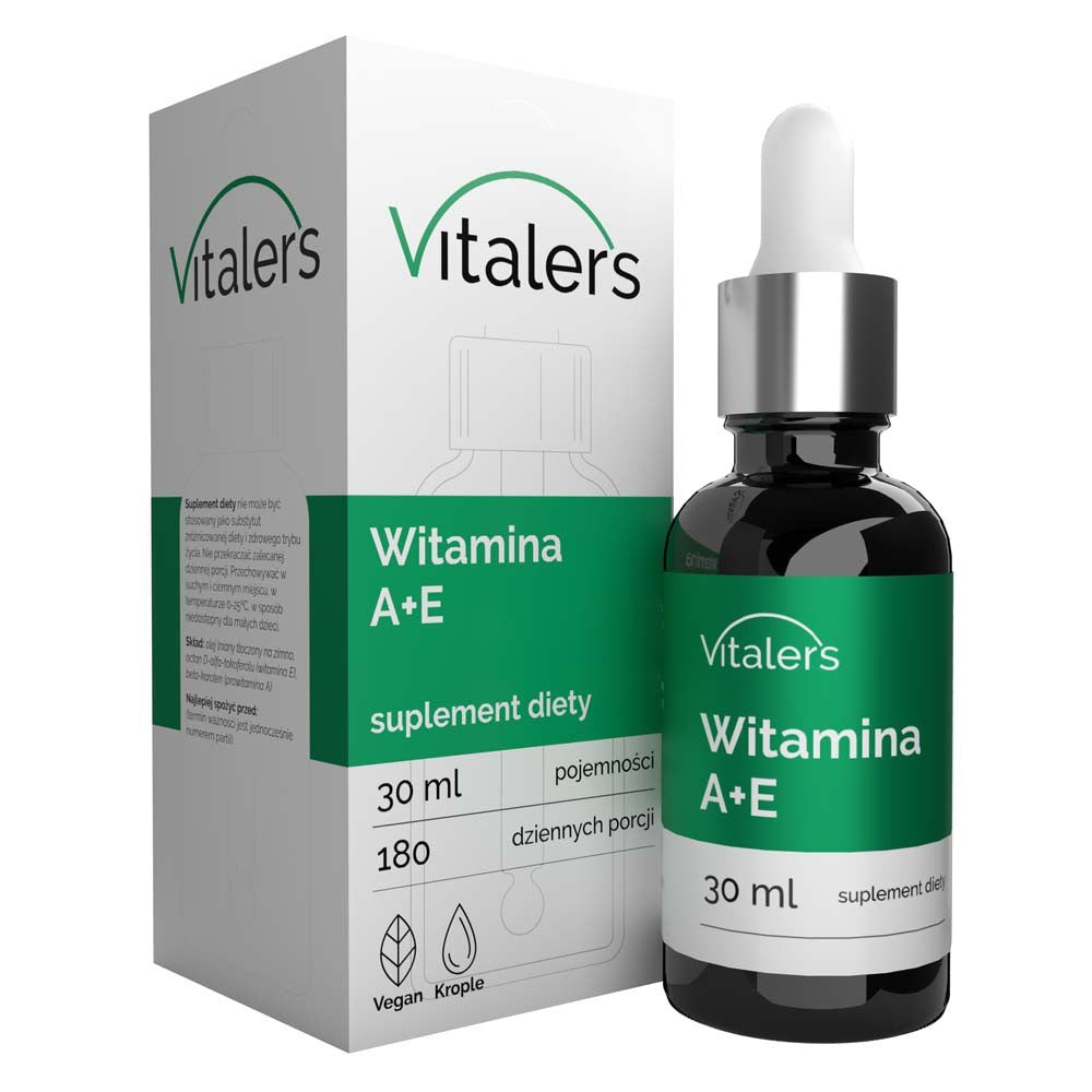 Vitaler's Vitamins A + E 800 mcg, pilieni - 30 ml