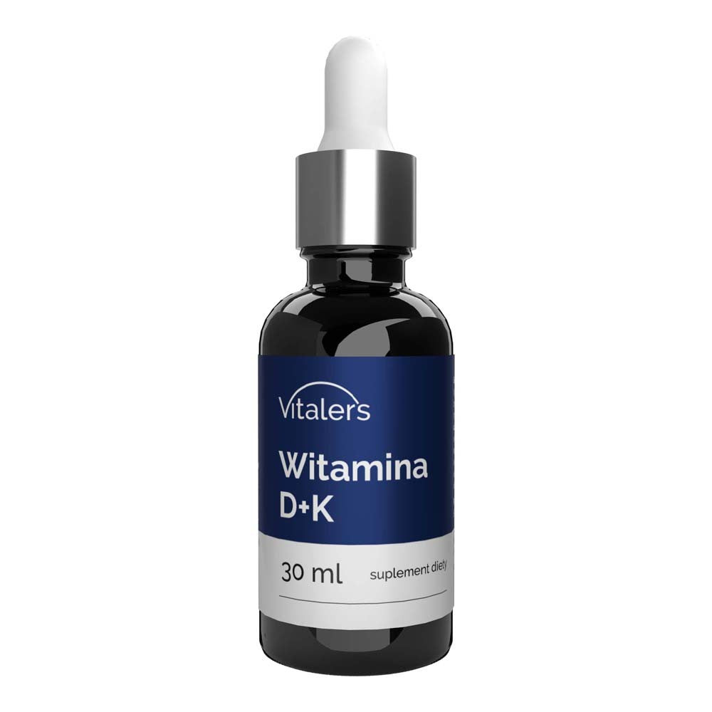 Vitaler's D3 vitamīns 2000 IU K2-MK7 75 mcg, pilieni - 30 ml