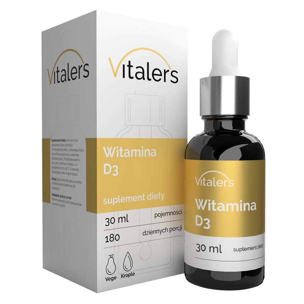 Vitaler's D3 vitamīns 2000 SV, pilieni - 30 ml