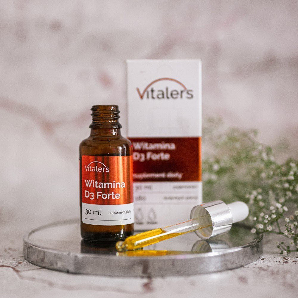 Vitaler's D3 vitamīns Forte 2000 SV, pilieni - 30 ml