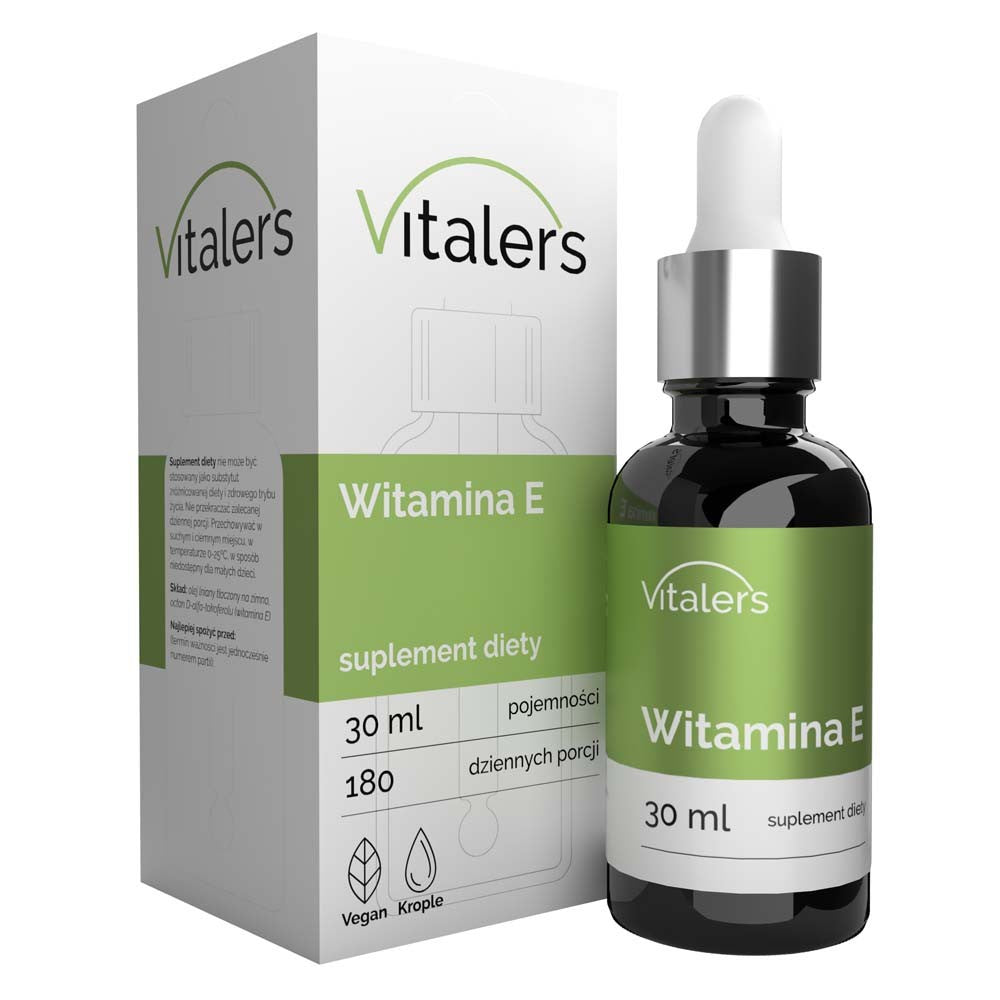 Vitaler's Vitamīns E 12 mg, pilieni - 30 ml