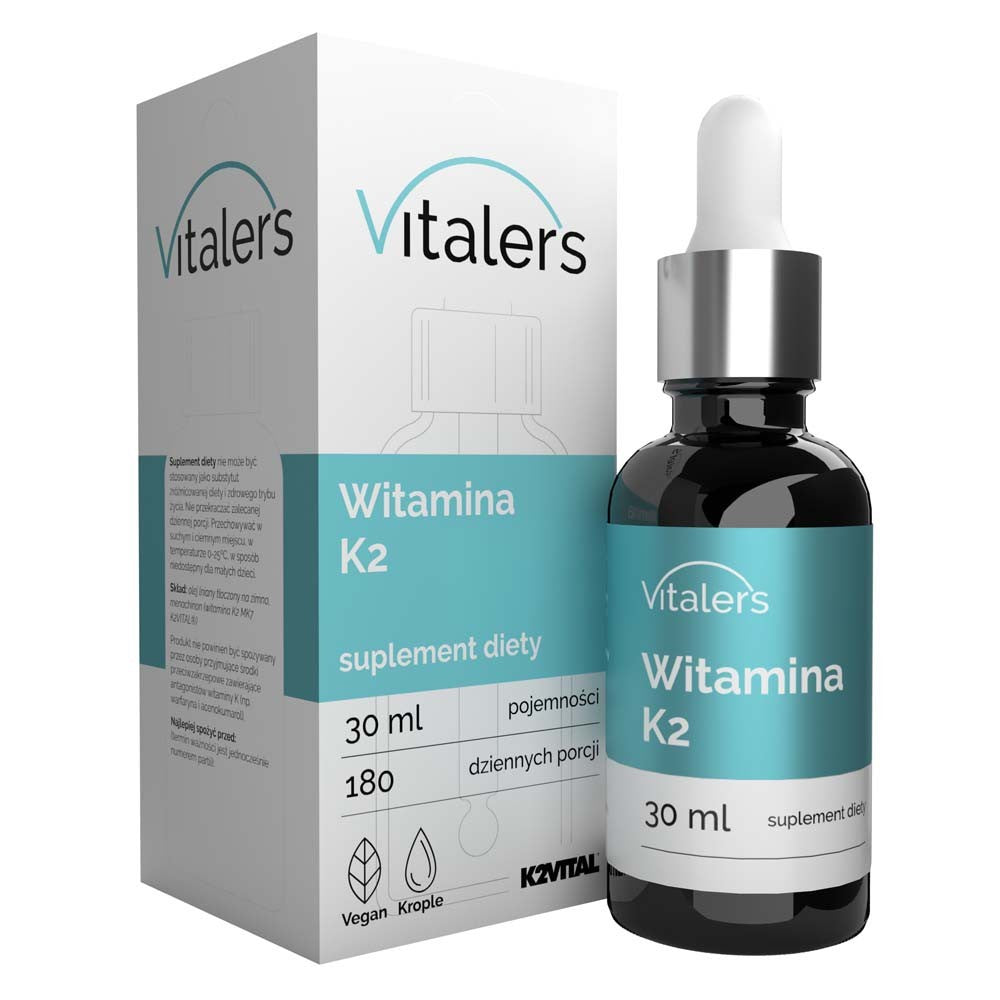 Vitaler's K2 vitamīns MK-7 75 mcg, pilieni - 30 ml